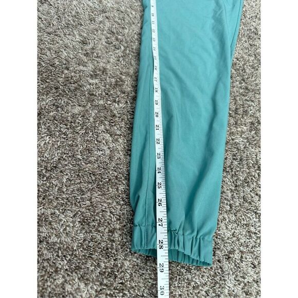 Aritzia TNA Speed Jogger Athletic Drawstring Tapered Leg Pull on Teal Blue Sz M - Picture 6 of 10